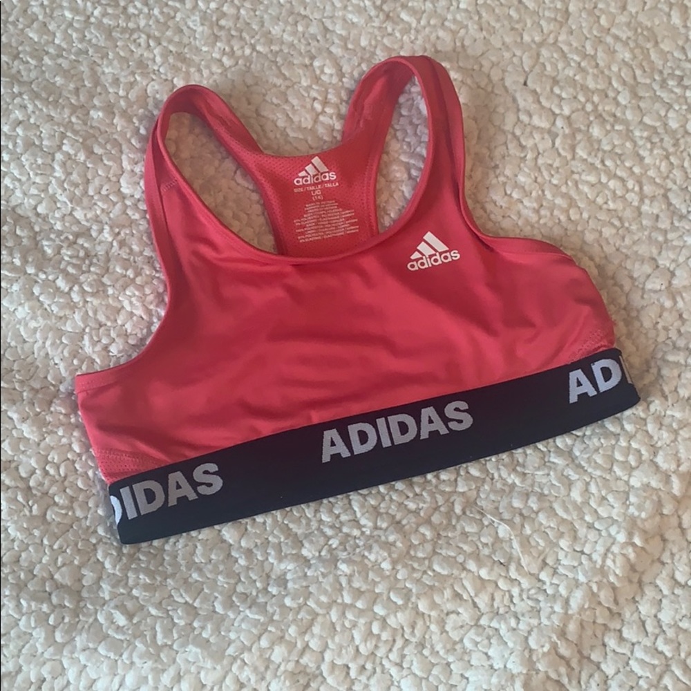 Girls Adidas sports bra